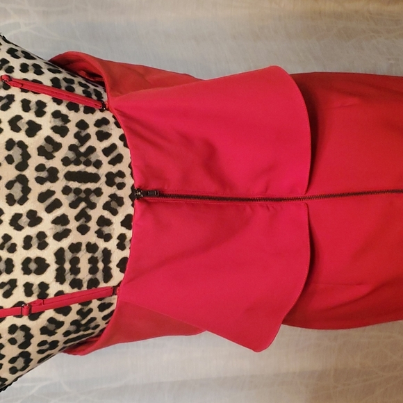 EUC Chelsea 28 Red Dress - Picture 4 of 8